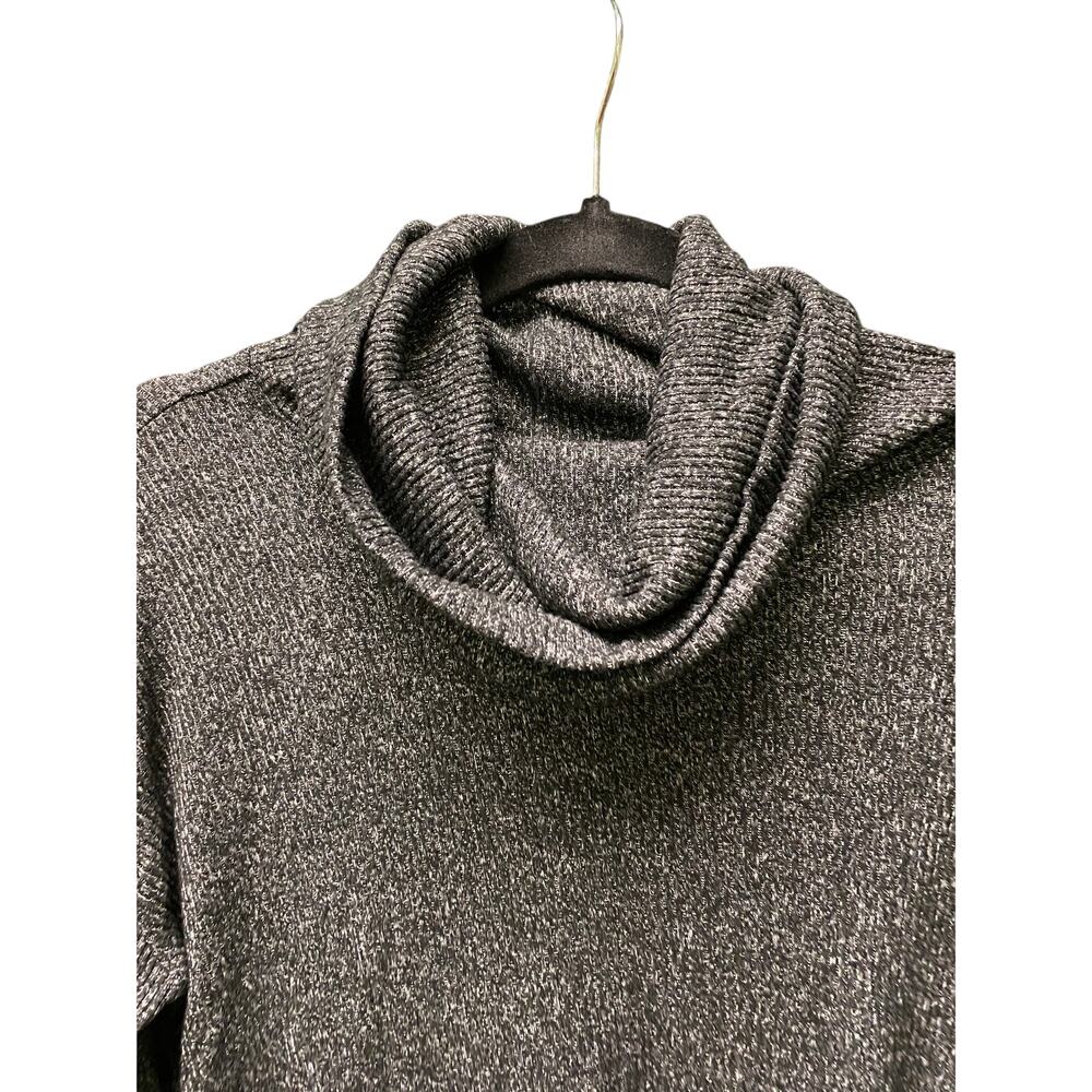 Long Sweater with cowl neckline oversized dress Large